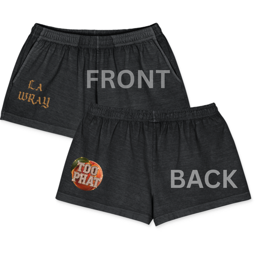 TOO PHAT  garment-dyed shorts